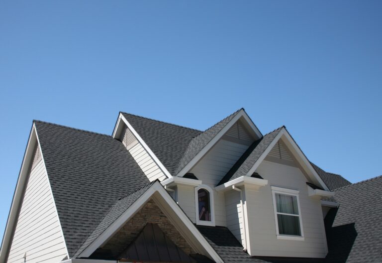 Roofing Maplewood Modern House with Multiple Roof Lines