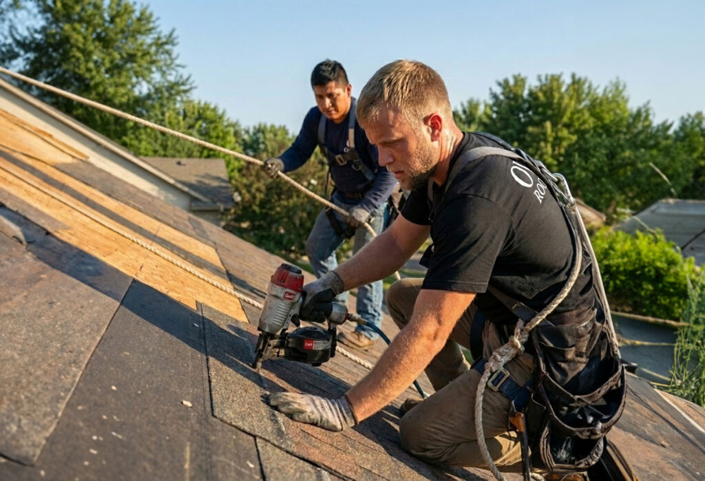 Owl Roofing Stock, repair vs. replacement