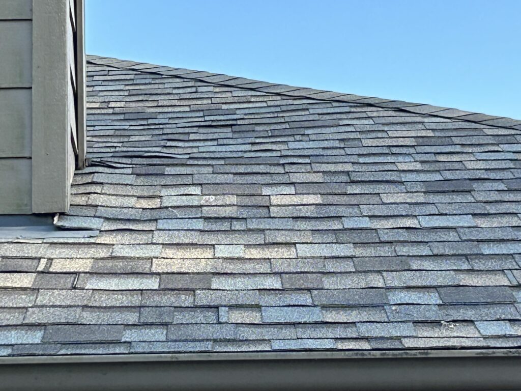wavy roof new shingle issues fixes scaled reddit