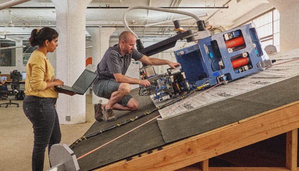 future of roofing roofing robots renovate robotics roofus shingling robotics and ai