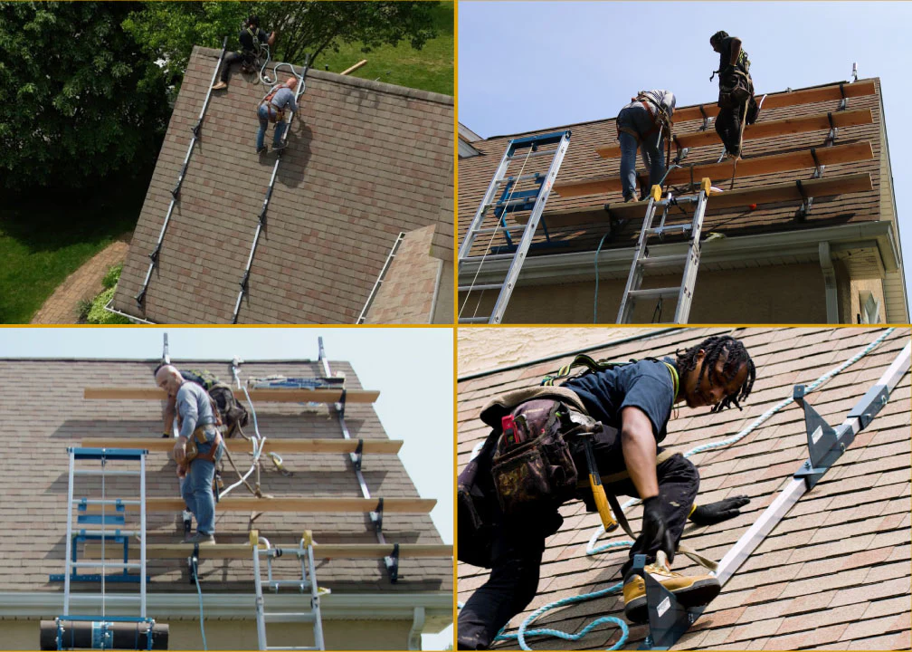 safety hoise roofing company scaffolding
