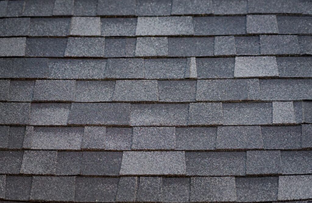 close-up architectural shingles