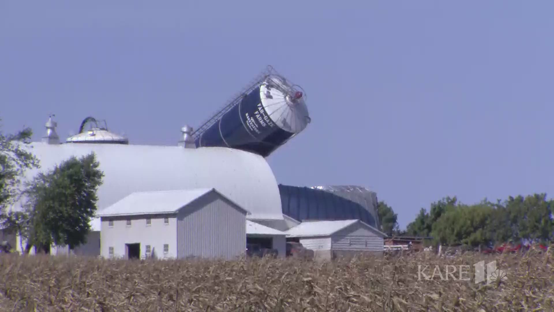 Storm Tornado High Wind Damage Northfield MN