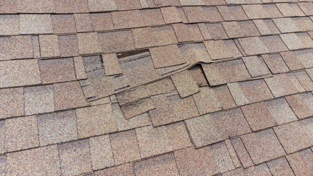 hail damage on roof
