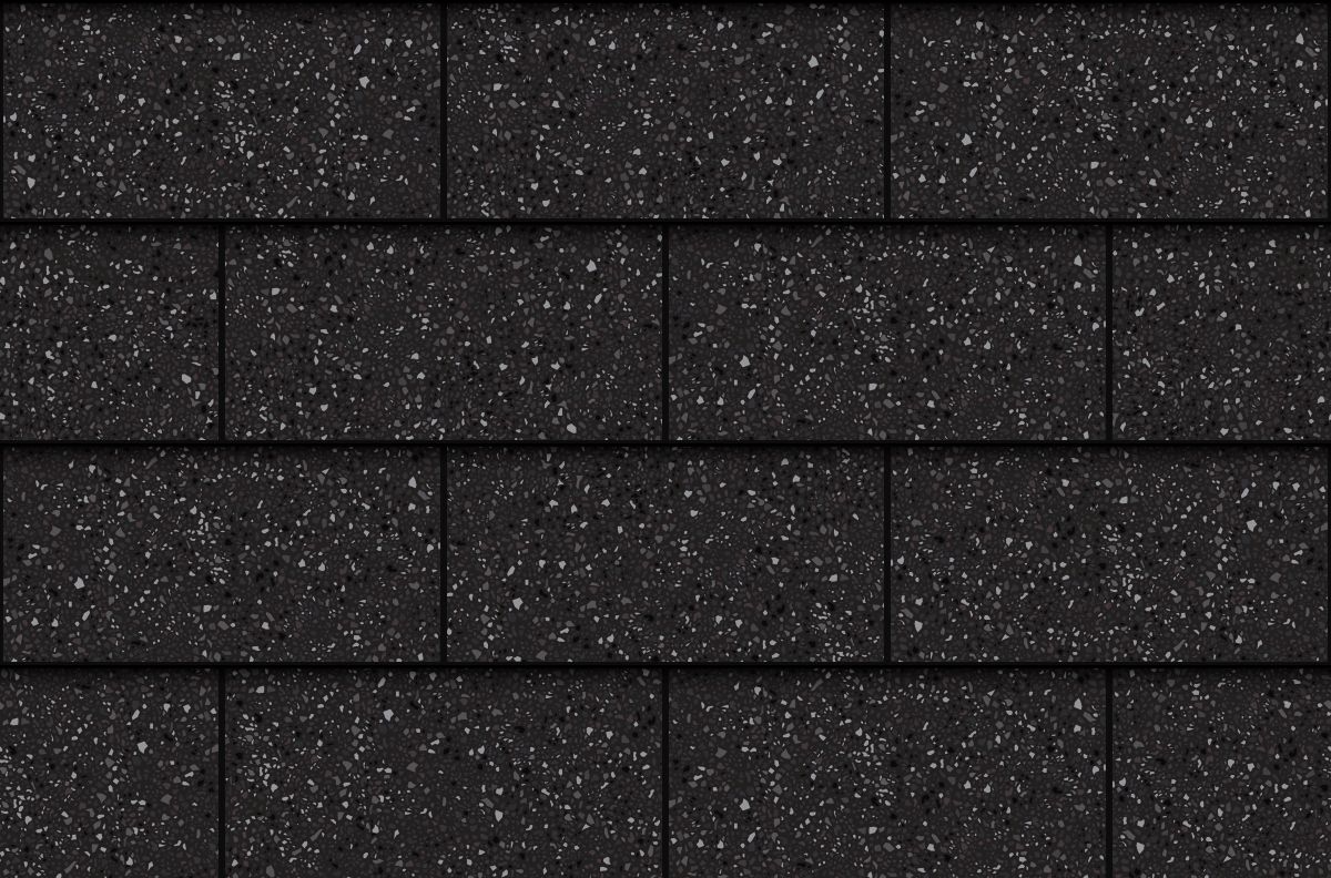 Close-up of black shingles
