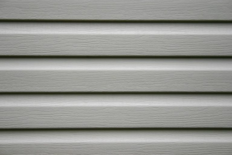 a house wall with fiber cement siding